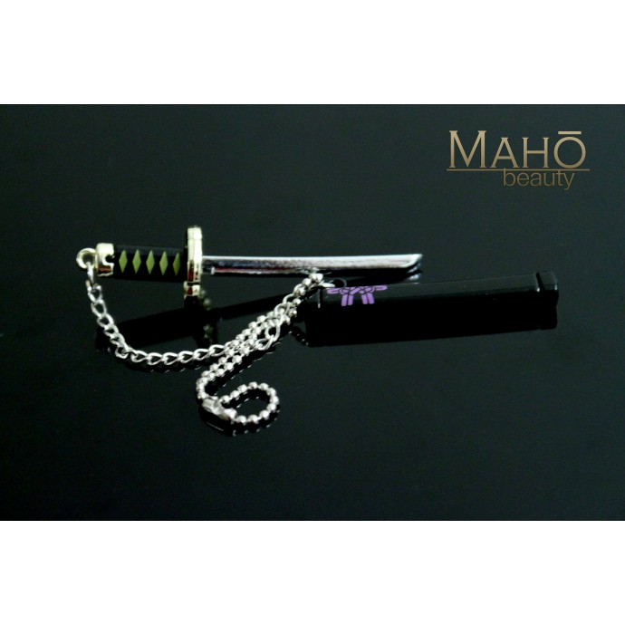 Miniature Japanese Samurai sword Katana charm ikeda kishimaru kunishige